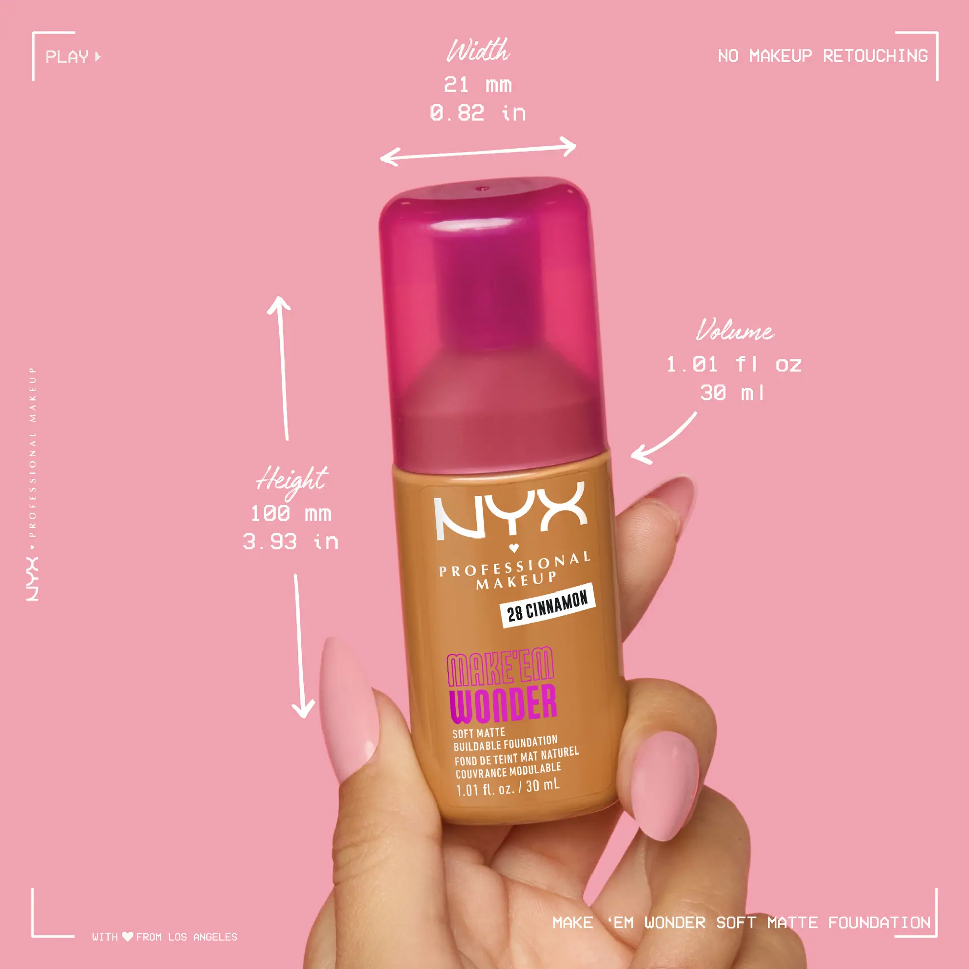 NYX Professional Makeup Make 'Em Wonder Foundation