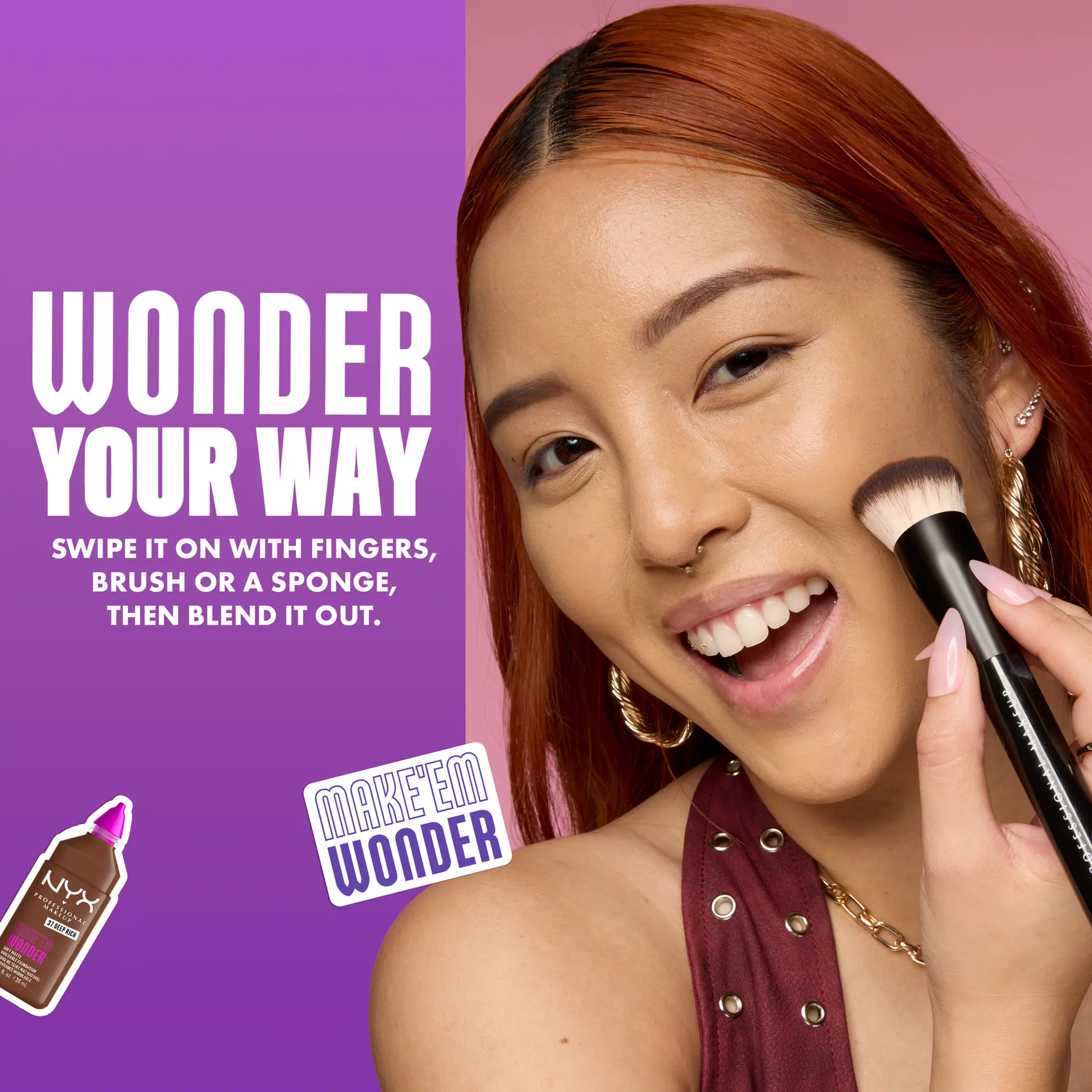 NYX Professional Makeup Make 'Em Wonder Foundation