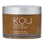 iKOU Organic Body Buff Italian Orange & Jojoba 300g