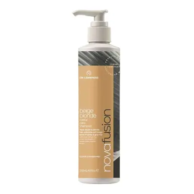 De Lorenzo Novafusion Beige Blonde Shampoo 250mL