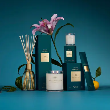 Glasshouse Fragrances 380g Candle - Velvet Rhapsody