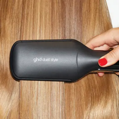 GHD Duet Style 2-In-1 Dryer And Straightener In Black