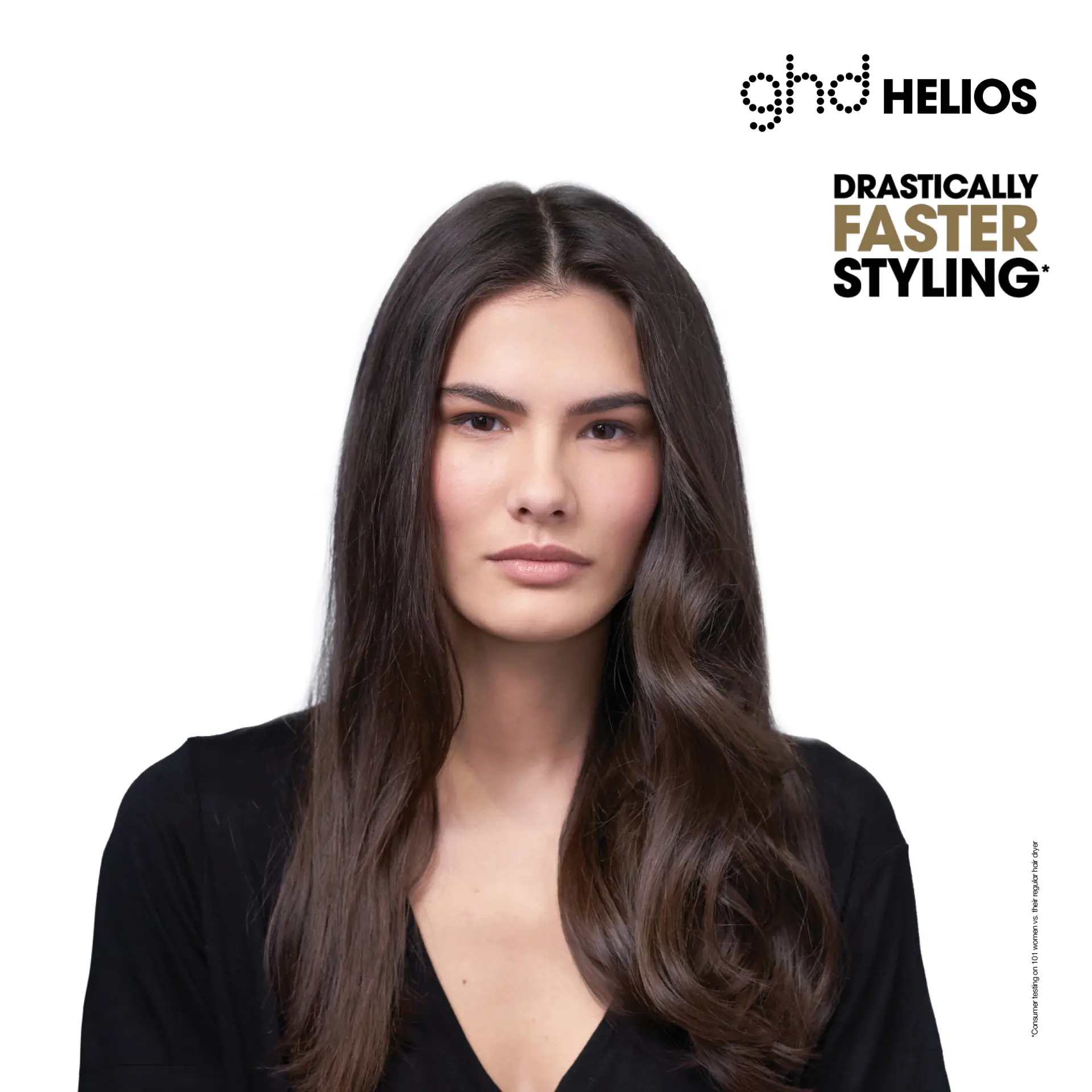 GHD Helios Hair Dryer In White