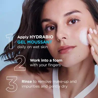 BIODERMA Hydrabio 24h Moisturising Micellar Cleansing Foaming Gel - 400ml