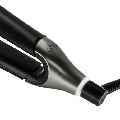 ghd chronos max wide plate hair straightener in black
