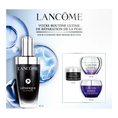 Lancôme Genifique Serum 50ml Routine Set
