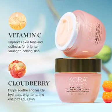 Kora Organics Kakadu Plum Vit C Eye Cream 15mL - Jar