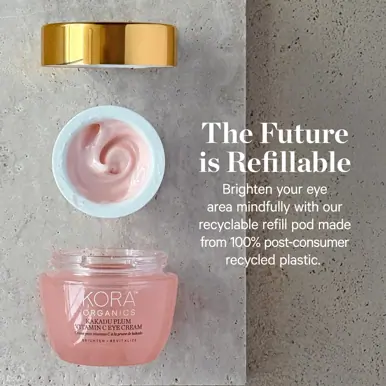 Kora Organics Kakadu Plum Vit C Eye Cream 15mL - Jar