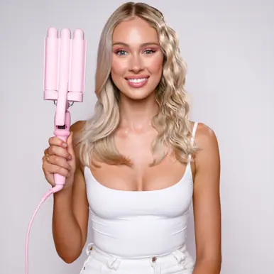 Mermade Hair PRO Waver Mini 25mm Pink