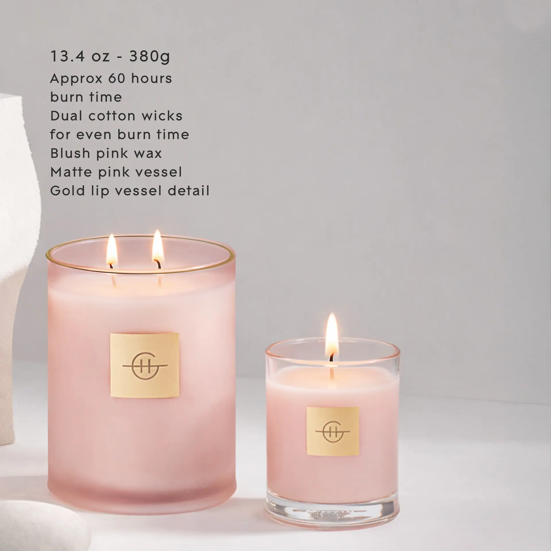 Glasshouse Fragrances 380g Candle - Radiance In Bloom