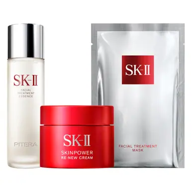 SK-II Facial Treatment Essence & Skinpower Renew Bundle