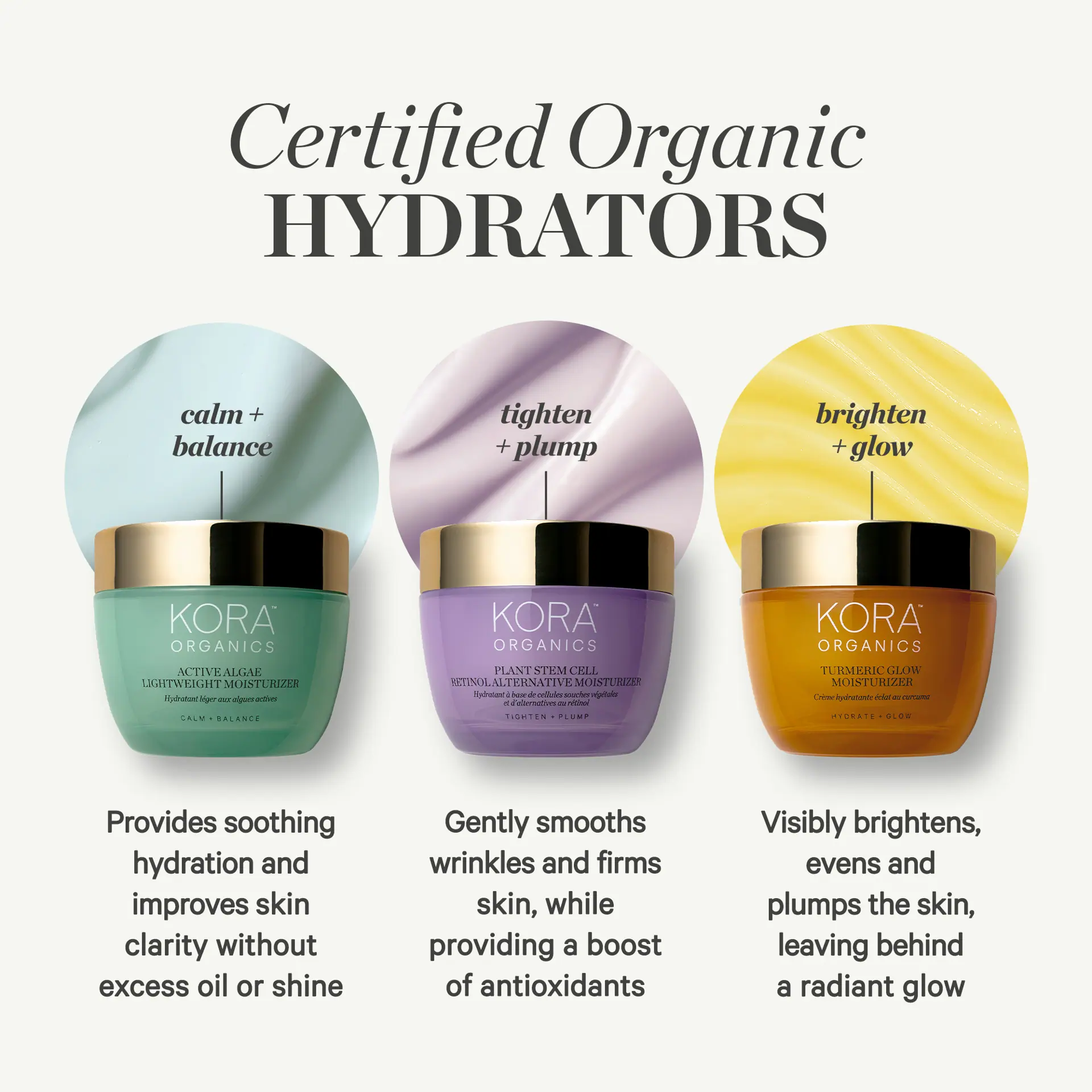 KORA Organics Turmeric Glow Moisturizer Jar 50ml