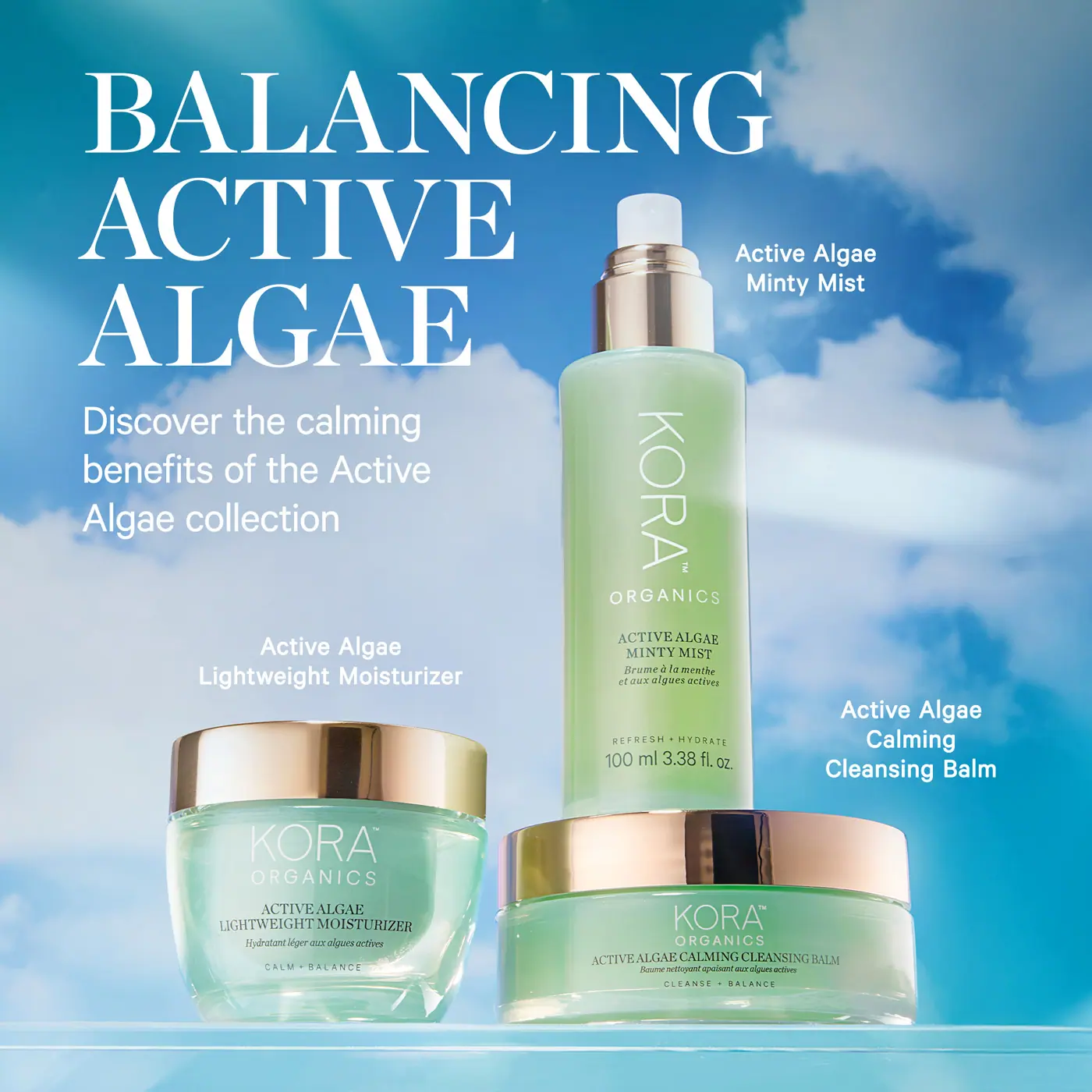 KORA Organics Active Algae Lightweight Moisturiser - 50mL