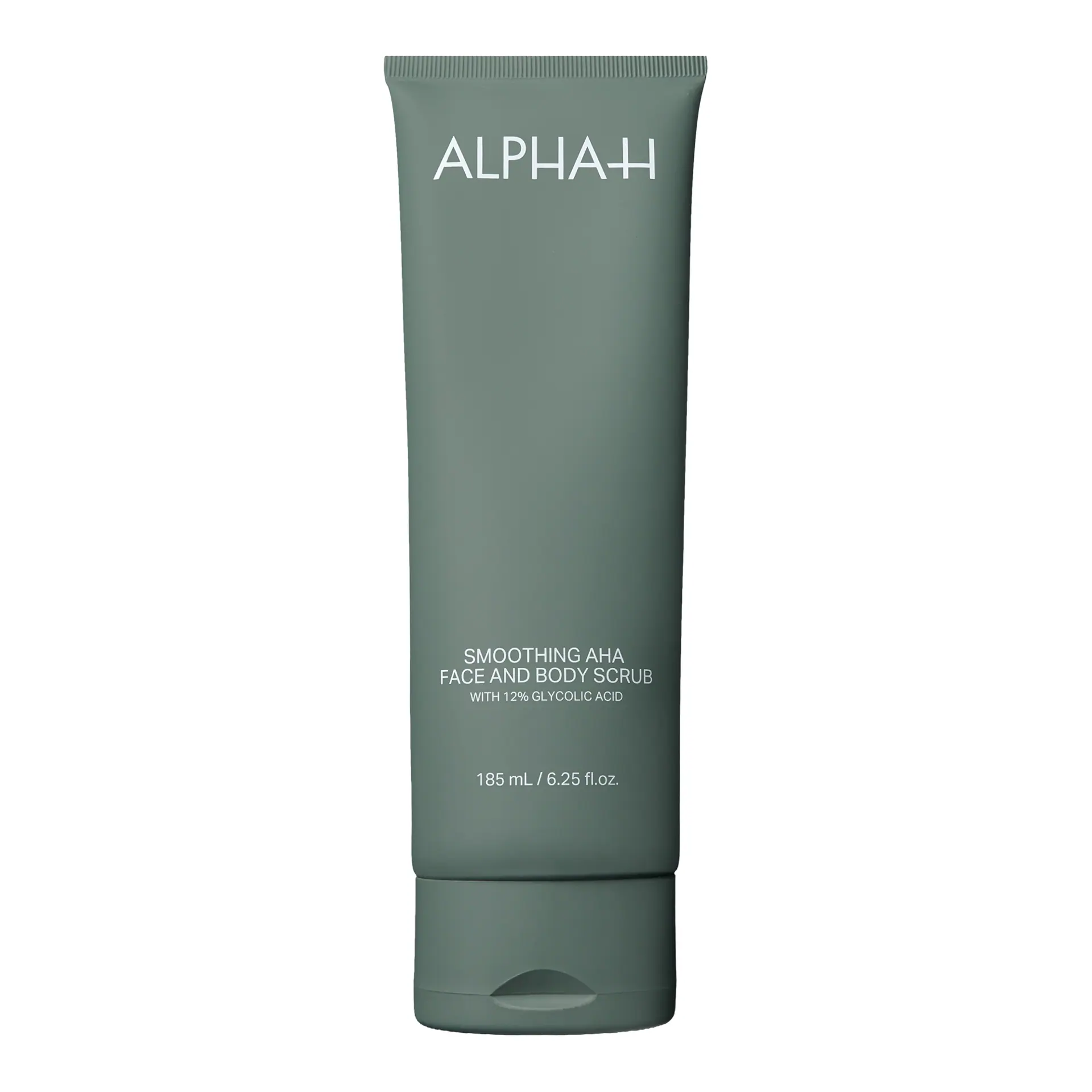 Alpha-H Smoothing AHA Face & Body Scrub with 12% Glycolic Acid 185ml