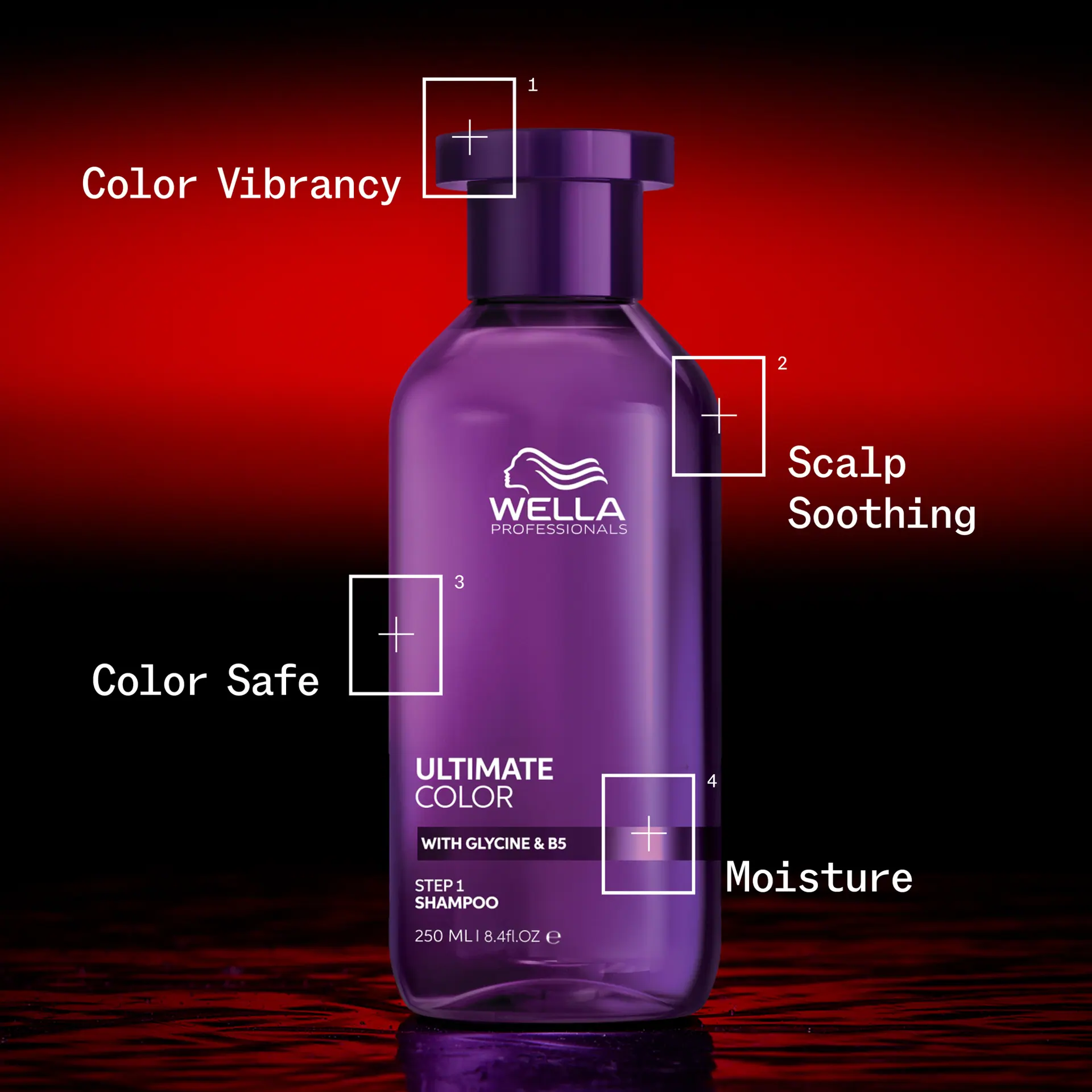 Wella Professionals Ultimate Color Sulfate-Free Shampoo 1000ml