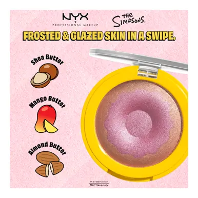 NYX Professional Makeup, Homer Simpson Donut Highlighter