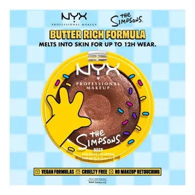 NYX Professional Makeup, Homer Simpson Donut Highlighter