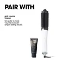 GHD duet blow dry 2-in-1 hair dryer brush in white