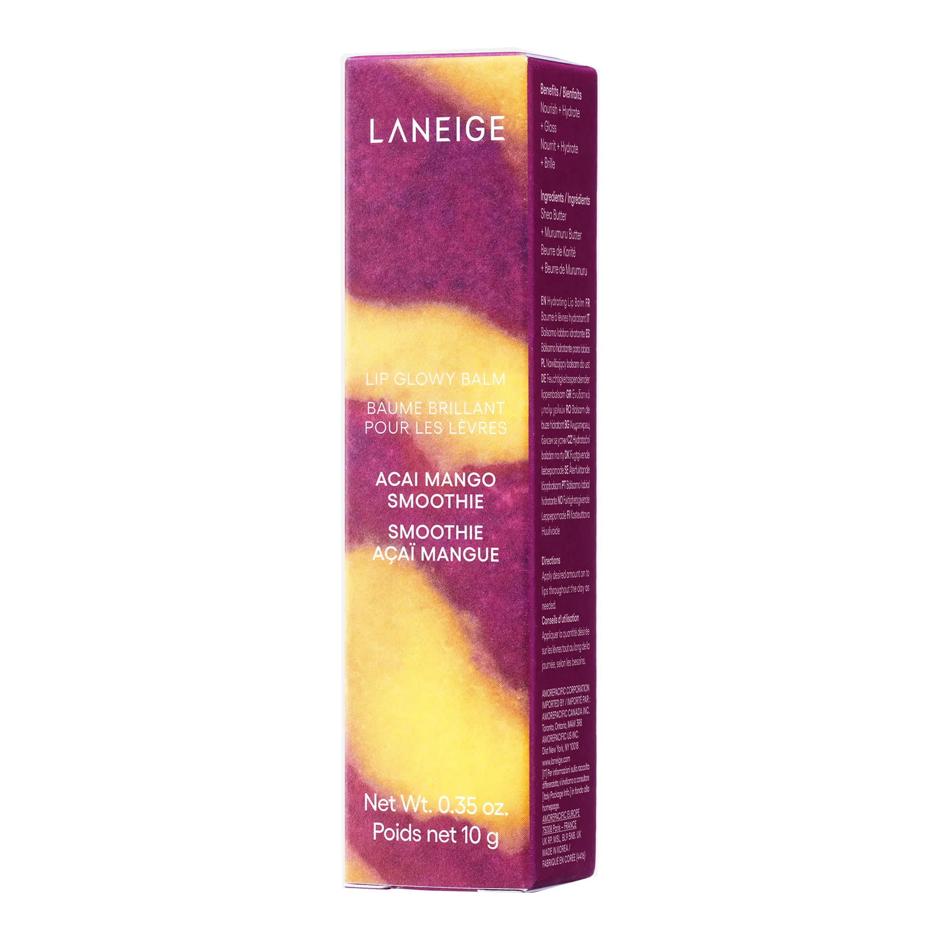 Laneige Lip Glowy Balm Acai Mango Smoothie 10g