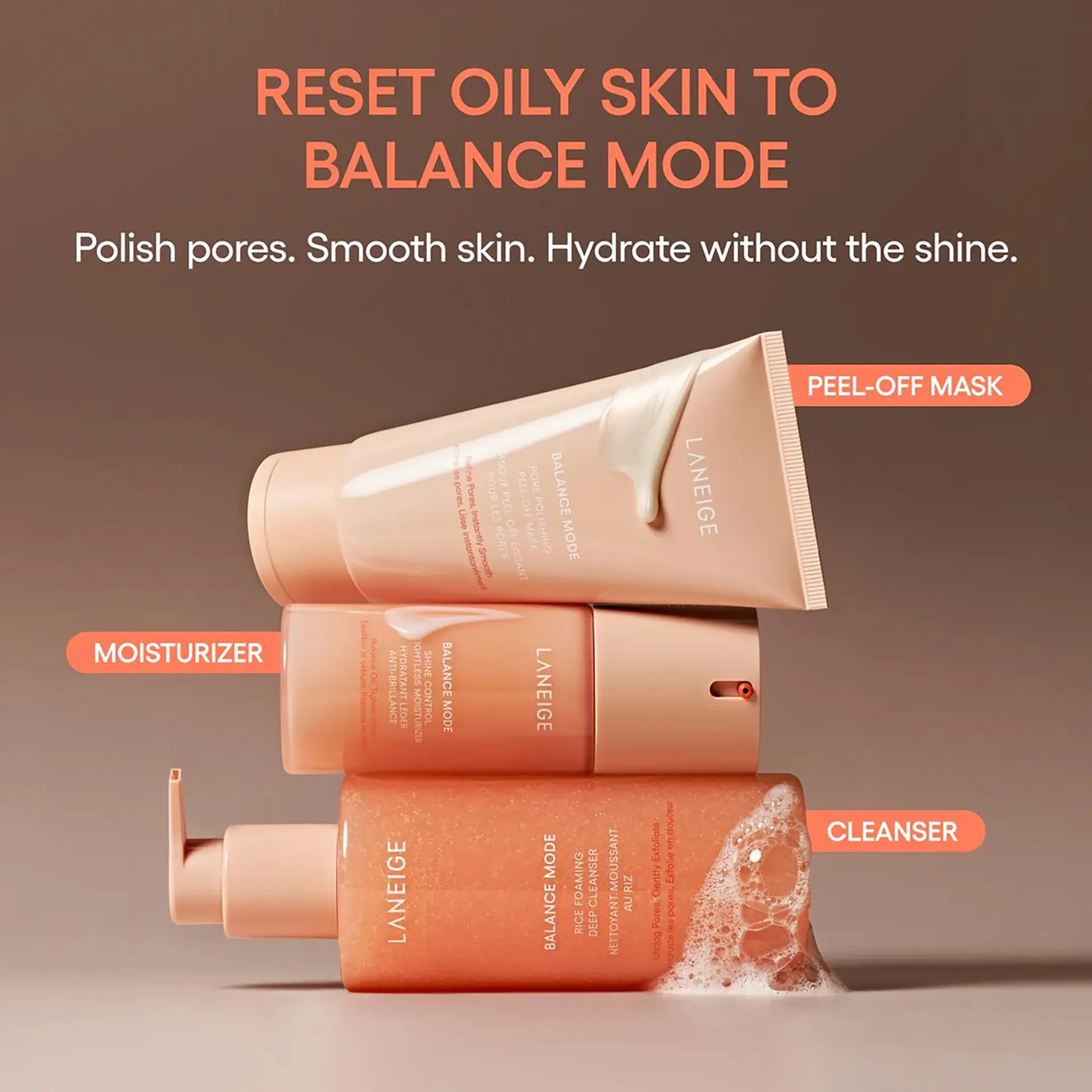 Laneige Balance Mode Peel-To-Polish Mask 100ml