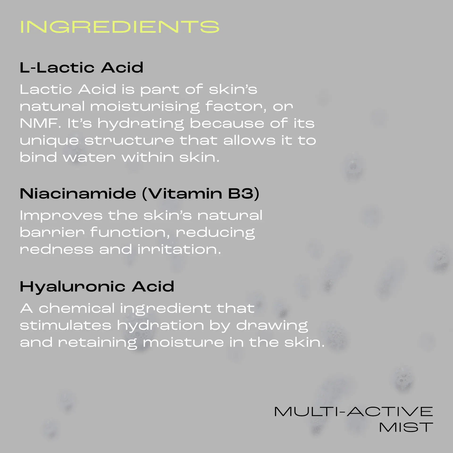 Skinstitut Multi-Active Mist