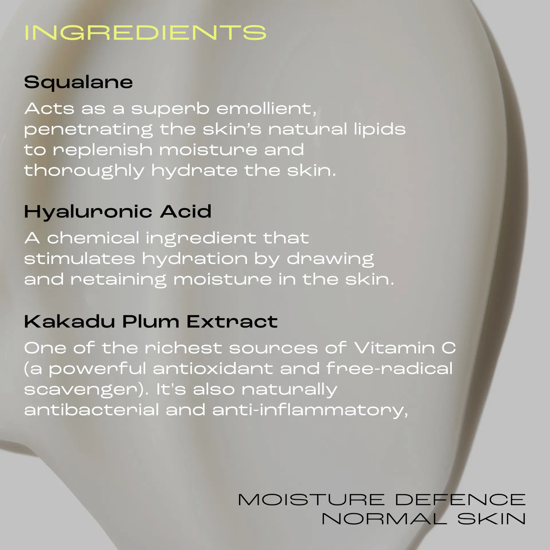 Skinstitut Moisture Defence Normal Skin