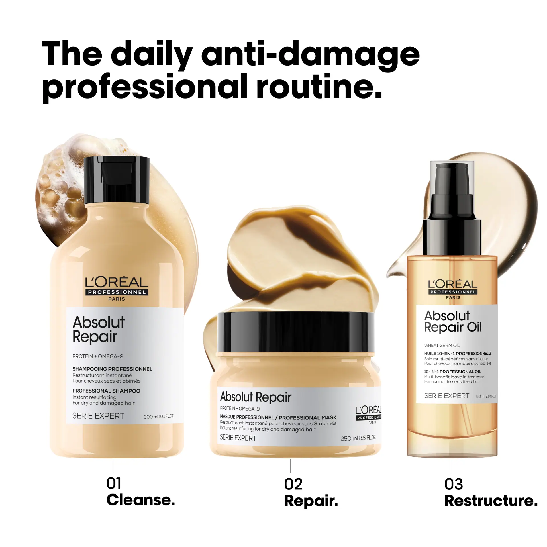 L'Oréal Professionnel Absolut Repair Shampoo 300ml