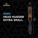Denman DHH1 Head Hugger 25mm Orange Brush