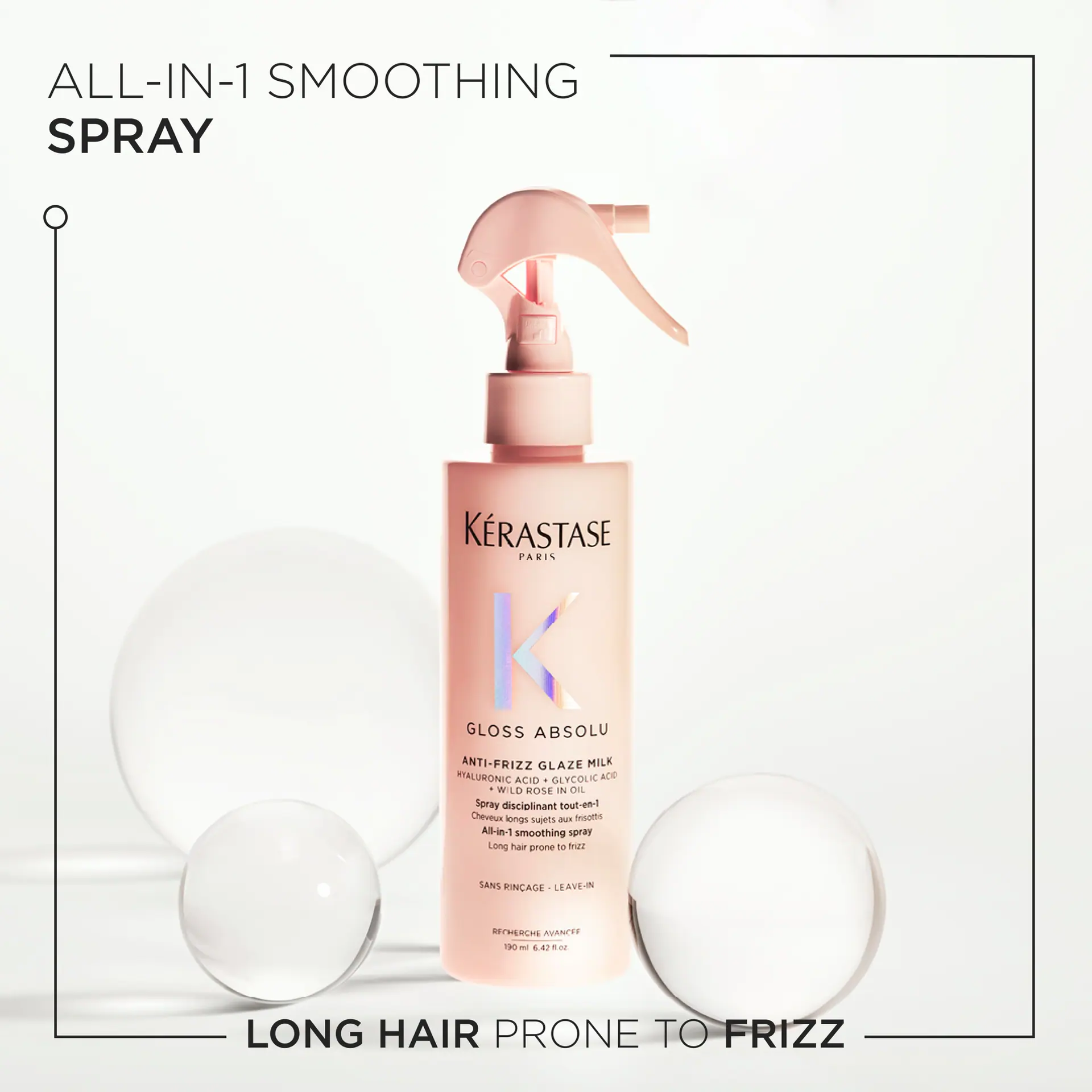 Kérastase Gloss Absolu Anti-Frizz Glaze Milk All-In-1 Spray