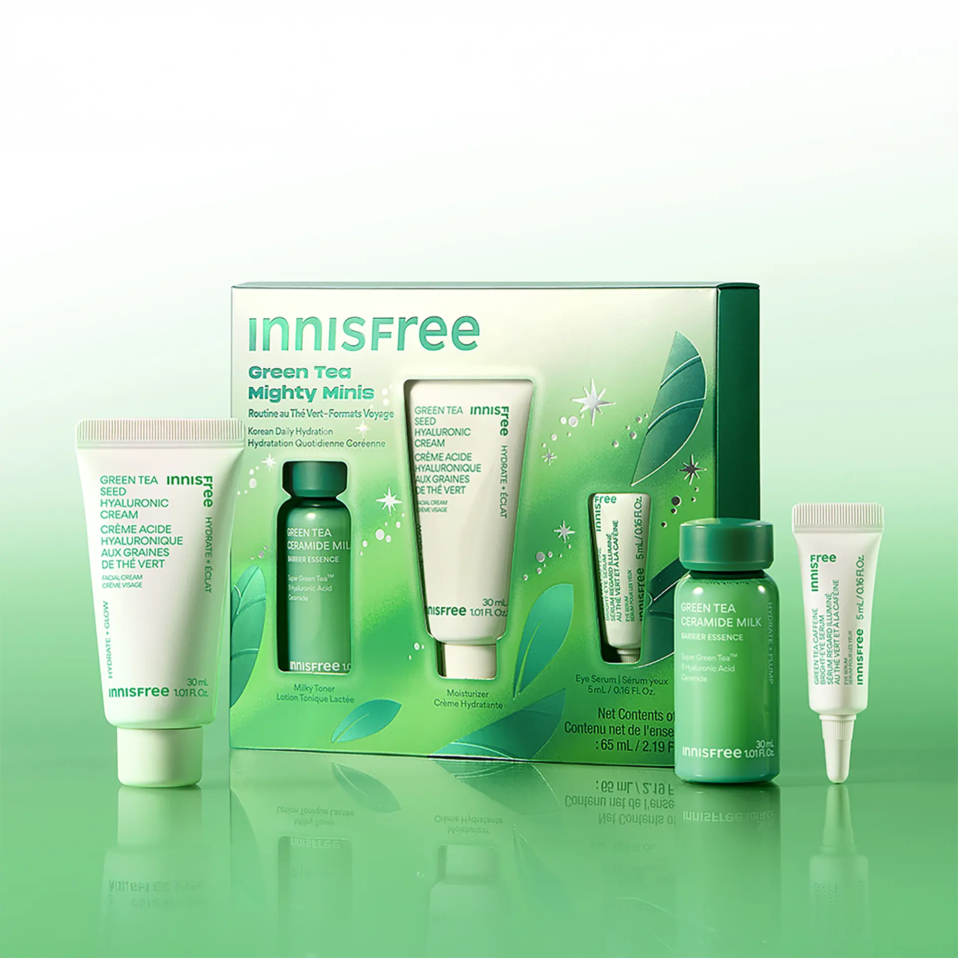 Innisfree Green Tea Mighty Minis Trio Set