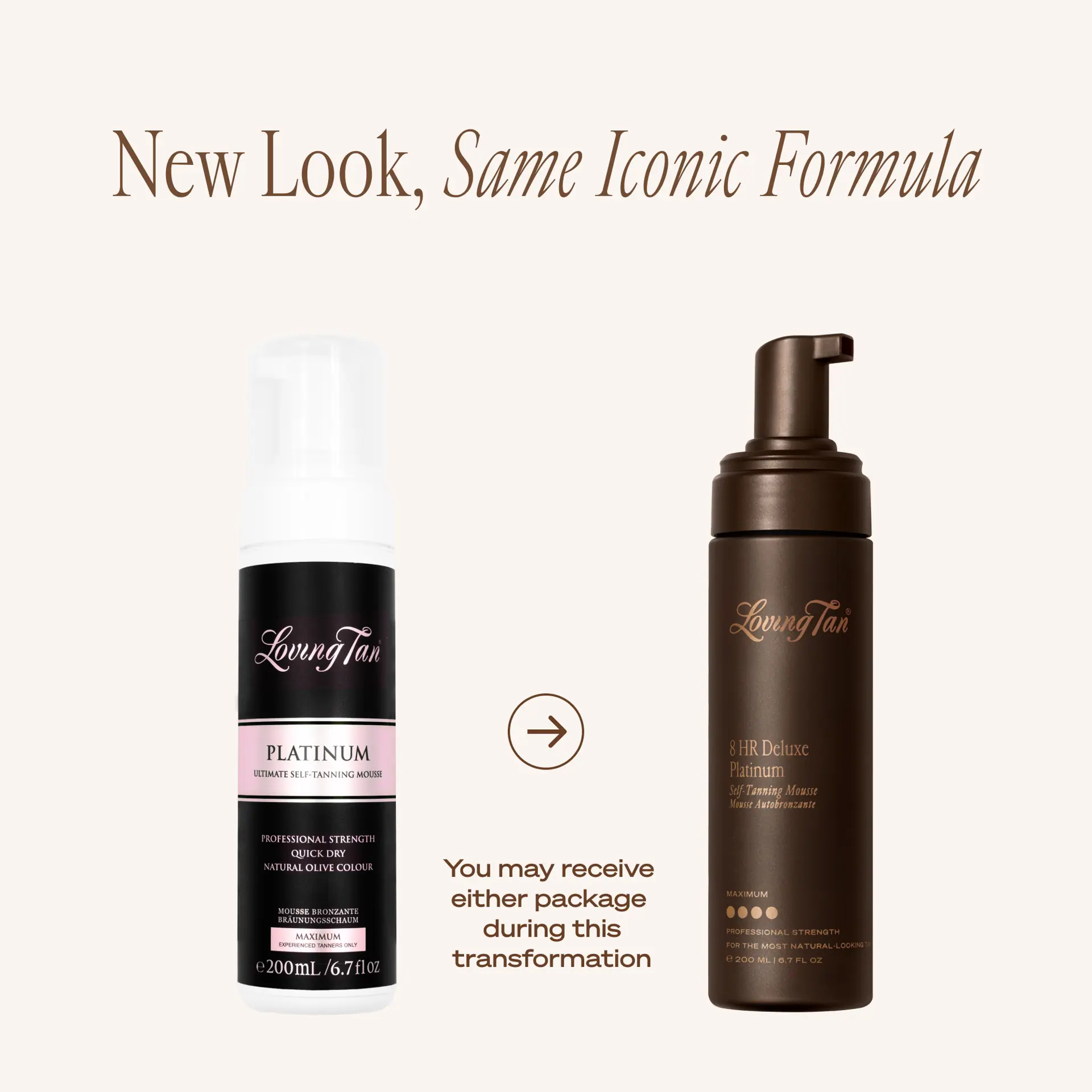 Loving Tan Platinum Mousse 200ml