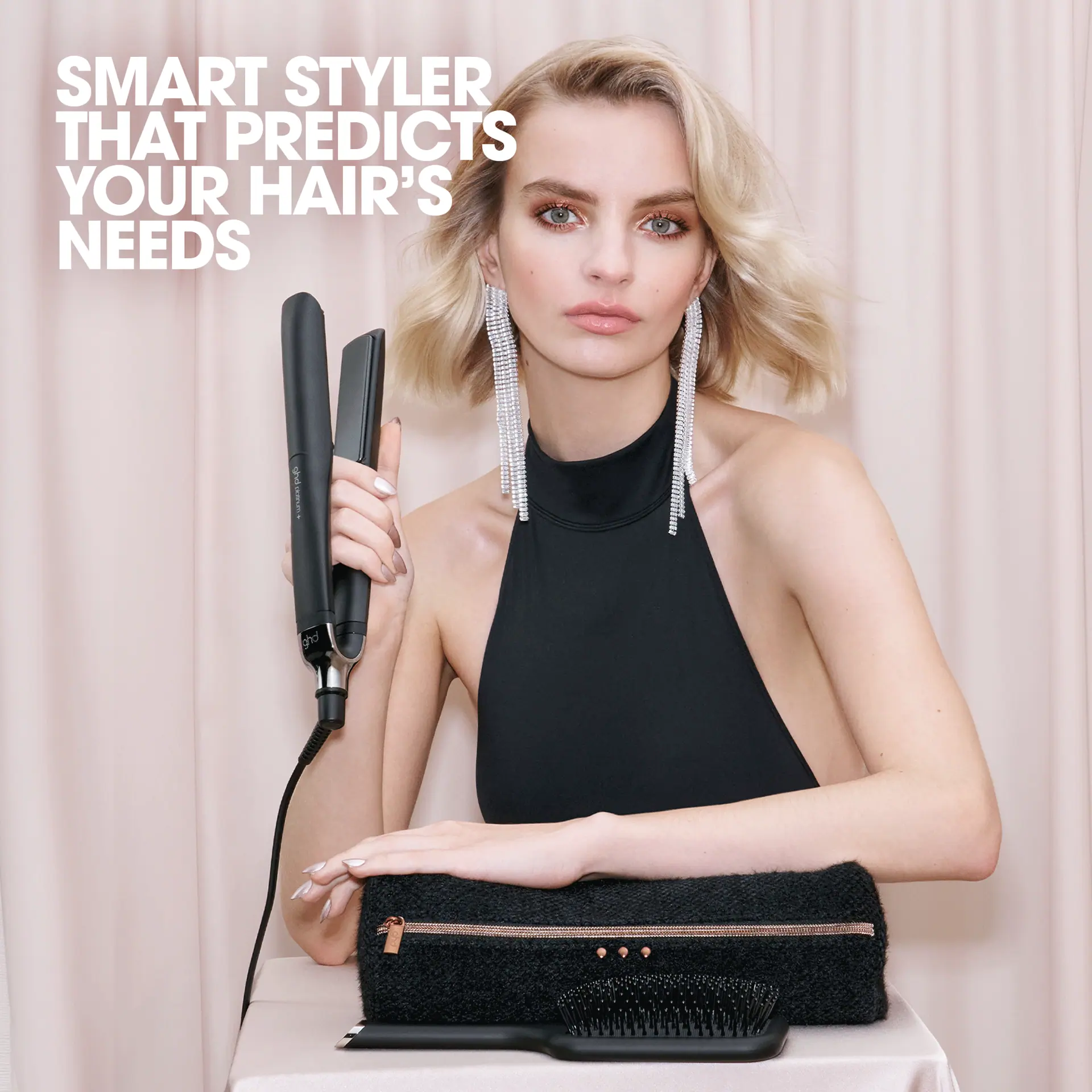 GHD Platinum+ Hair Straightener Gift Set