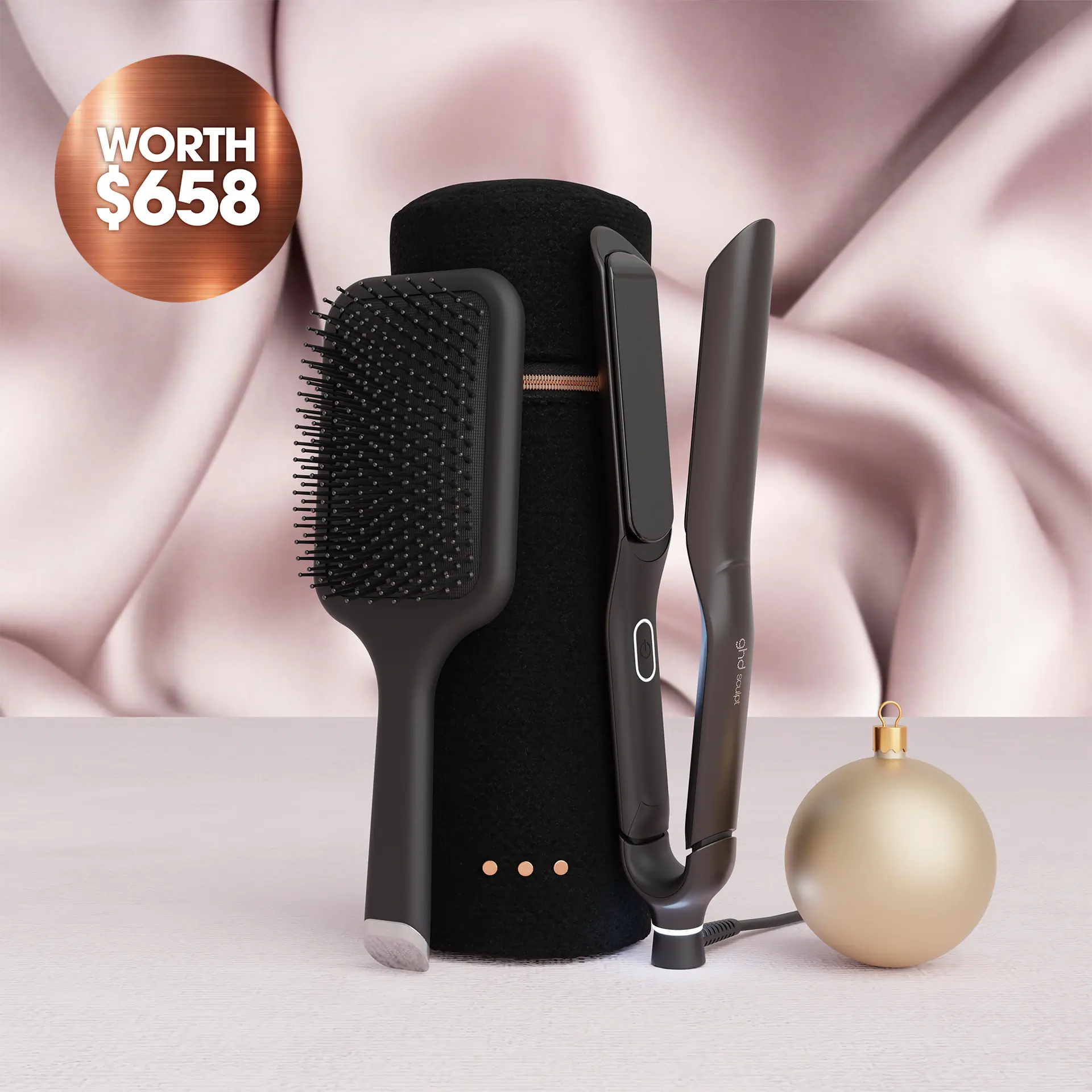 GHD Sculpt Hair Straightener Gift Set
