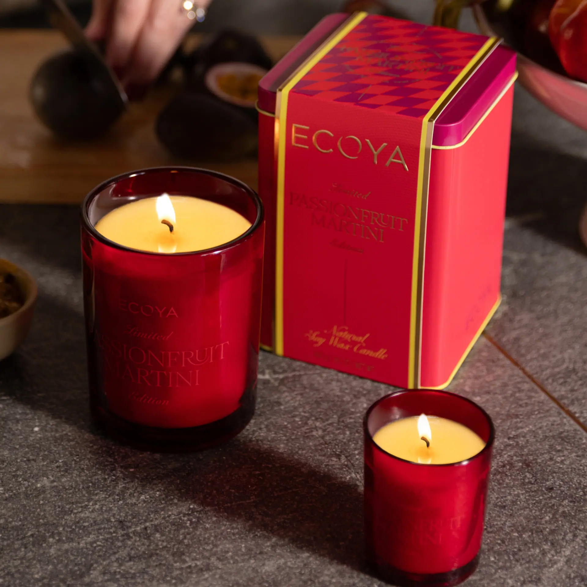 ECOYA Passionfruit Martini Madison Candle 400g