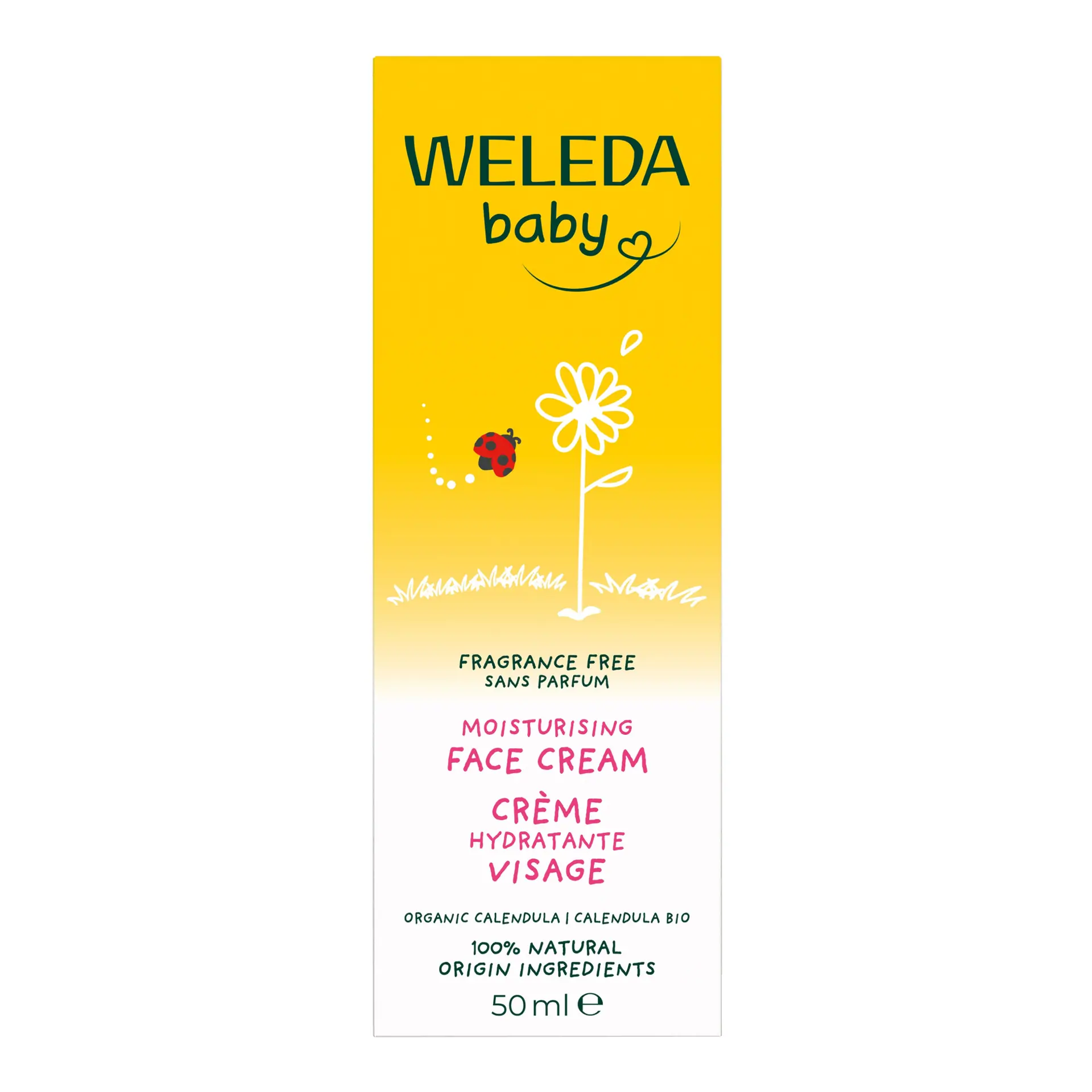 Weleda Calendula Face Cream Fragrance Free 50ml