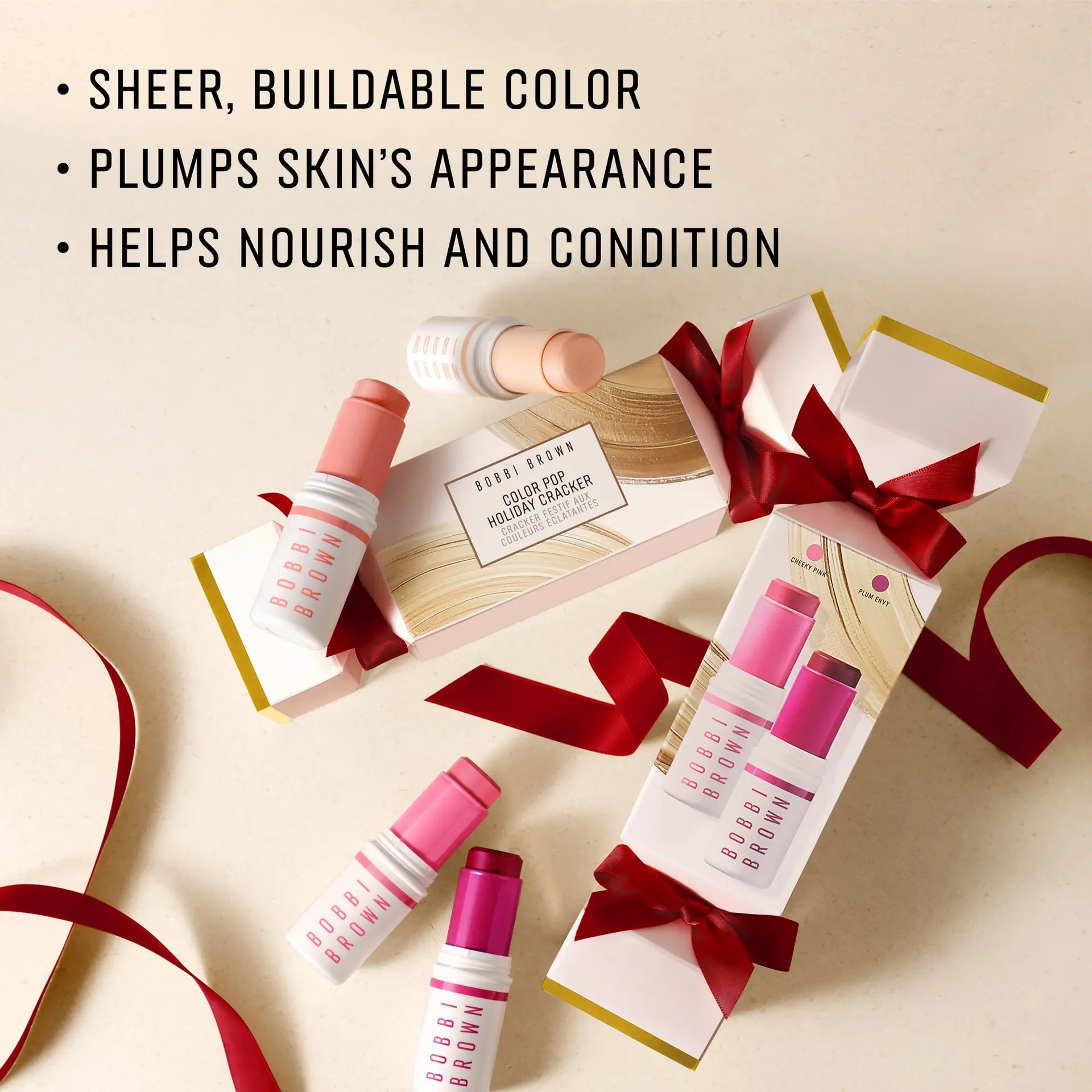 Bobbi Brown Holiday Gift Sets Color Pop Holiday Highlighter And Blush Stick Duo